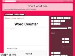 Sites similar to countwordfree.blogspot.com