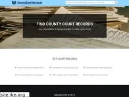 Sites similar to countycourtrecords.org