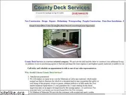Sites similar to countydeck.com