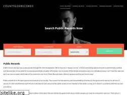 Sites similar to countygovrecords.com