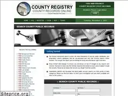 Sites similar to countyregistry.org