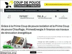 Sites similar to coupdepouceeconomiedenergie.fr