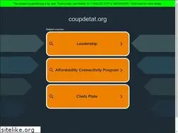 Sites similar to coupdetat.org