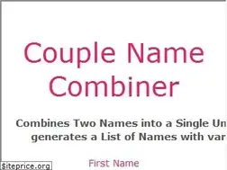 Sites similar to couplename.com