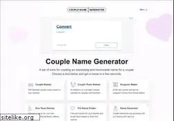 Sites similar to couplenamegenerator.com