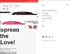 Sites similar to couplesapparel.com