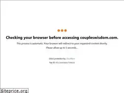 Sites similar to coupleswisdom.com