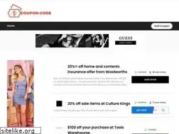 Sites similar to coupon-code.com.au