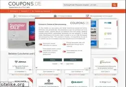 Sites similar to coupon.de