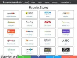Sites similar to coupon.iamrohit.in