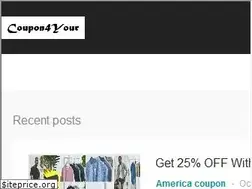 Sites similar to coupon4your.com