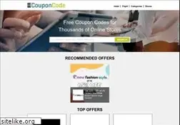 Sites similar to couponcode.in