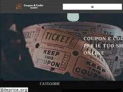 Sites similar to couponcodici.com
