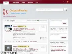 Sites similar to couponforyou.store