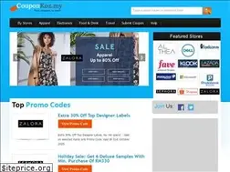 Sites similar to couponkoz.my