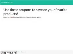 Sites similar to couponprint.club