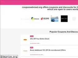 Sites similar to couponsabroad.org
