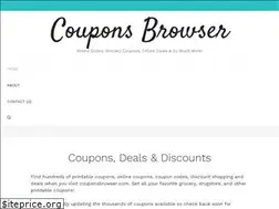 Sites similar to couponsbrowser.com