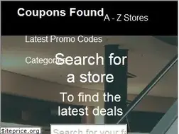 Sites similar to couponsfound.com