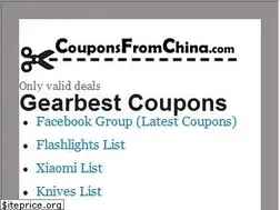 Sites similar to couponsfromchina.com