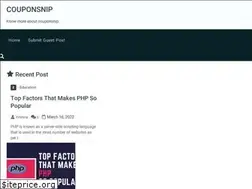 Sites similar to couponsnip.in
