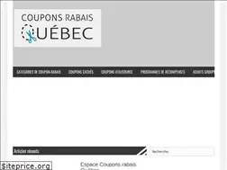 Sites similar to couponsrabaisquebec.ca