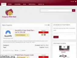 Sites similar to couponswebdeal.com