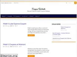 Sites similar to couponwebsite.org