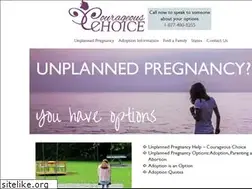Sites similar to courageouschoice.com