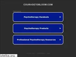Sites similar to couragetobloom.com