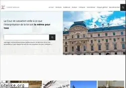 Sites similar to courdecassation.fr