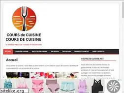 Sites similar to cours-de-cuisine.net