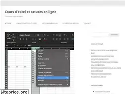Sites similar to cours-excel.fr