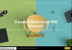Sites similar to cours-exercices-pdf.com