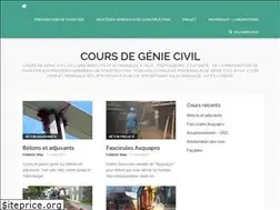 Sites similar to cours-genie-civil.com
