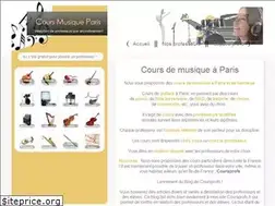 Sites similar to cours-musique-paris.fr