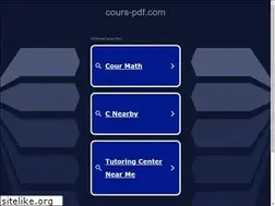 Sites similar to cours-pdf.com