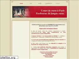 Sites similar to cours-russe.fr