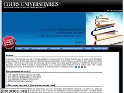 Sites similar to cours-univ.fr