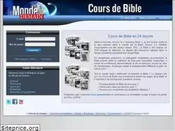 Sites similar to coursdebible.org
