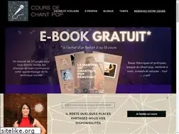 Sites similar to coursdechantpop.com