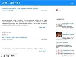 Sites similar to coursdentaire.blogspot.com