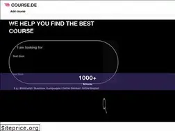 Sites similar to course.de
