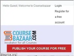 Sites similar to coursebazaar.com
