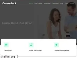 Sites similar to coursedeck.org