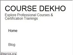 Sites similar to coursedekho.com