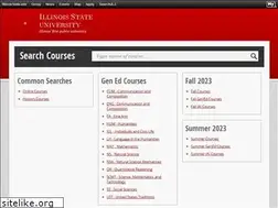Sites similar to coursefinder.illinoisstate.edu