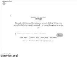 Sites similar to courseforfree.com