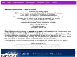Sites similar to courseinmiracles.com