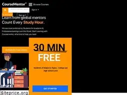 Sites similar to coursementor.com